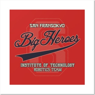 San Fransokyo U Big Heroes Posters and Art